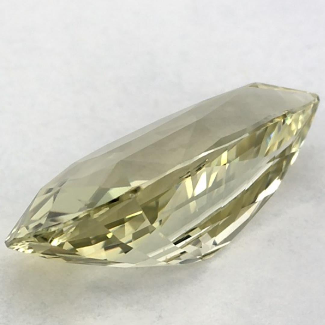 2.90 Karat Grüner Saphir Birne Loser Edelstein im Angebot 3