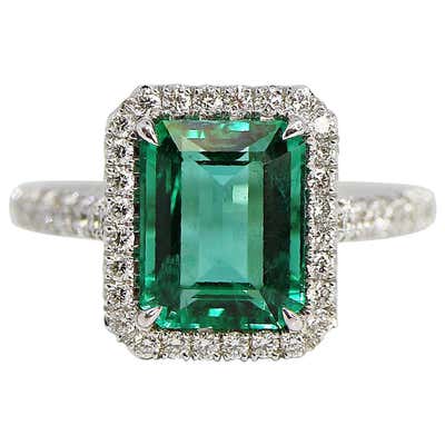 Cartier Panther Diamond Emerald Enamel and Gold Ring at 1stDibs