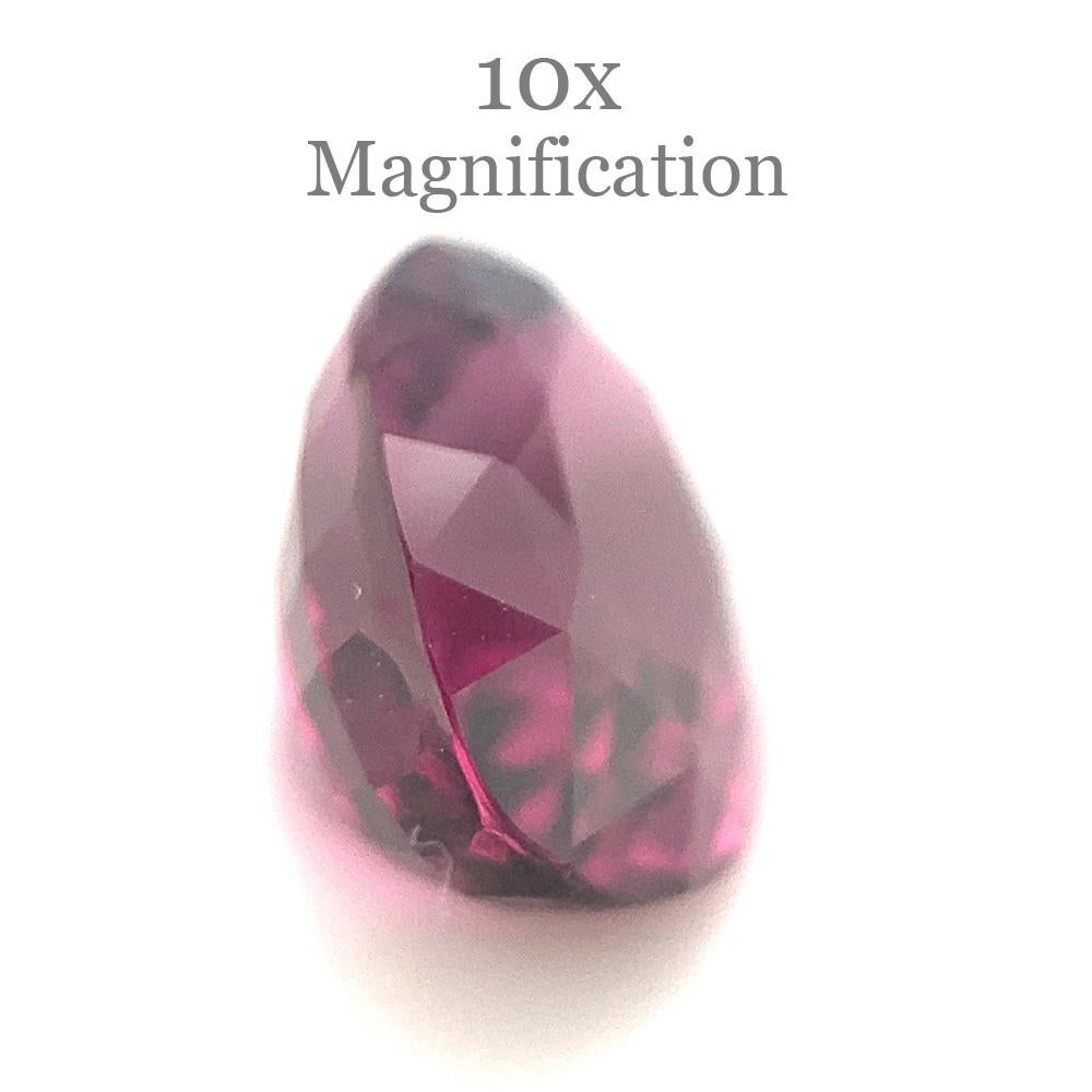 2.91ct Oval Purplish Pink Spinel from Sri Lanka Unheated For Sale 6