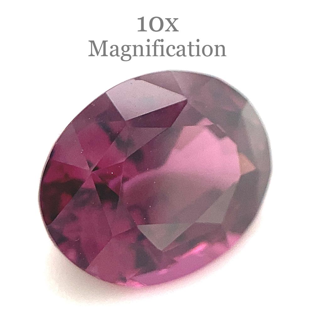 2.91ct Oval Purplish Pink Spinel from Sri Lanka Unheated For Sale 7
