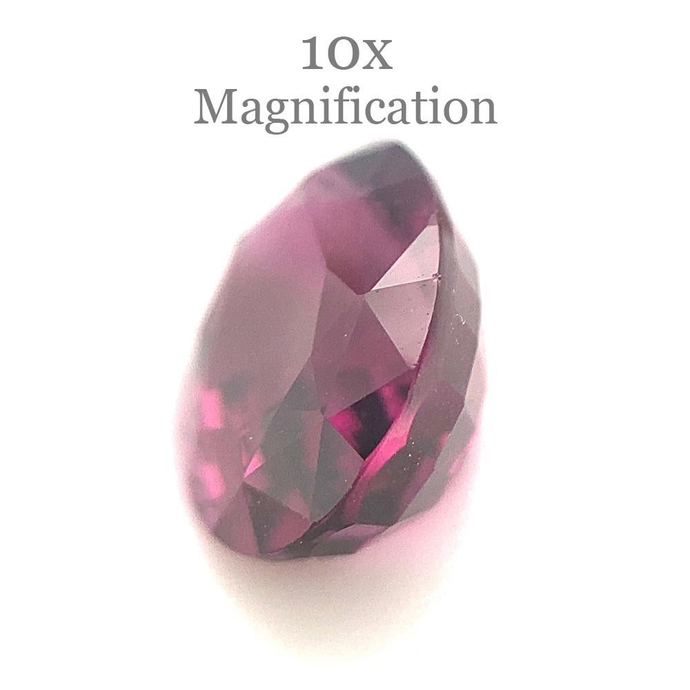 Description:

Gem Type: Spinel
Number of Stones: 1
Weight: 2.91 cts
Measurements: 9.24 x 7.38 x 5.39 mm
Shape: Oval
Cutting Style Crown: Brilliant Cut
Cutting Style Pavilion: Step Cut
Transparency: Transparent
Clarity: Very Very Slightly Included: