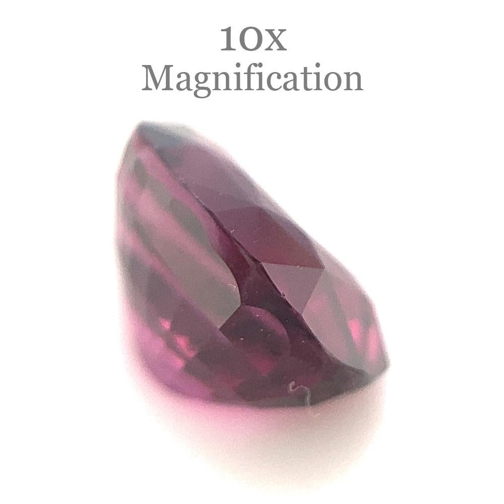 Women's or Men's 2.91ct Oval Purplish Pink Spinel from Sri Lanka Unheated For Sale