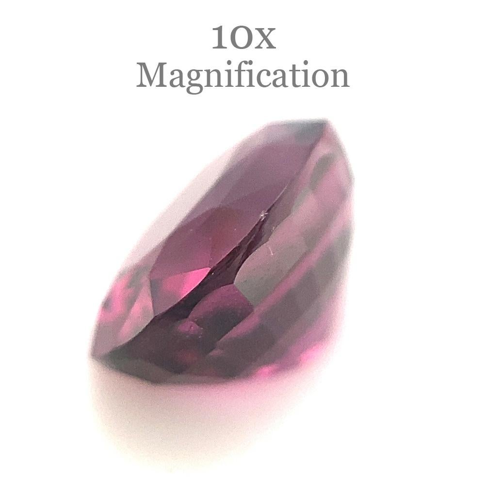 2.91ct Oval Purplish Pink Spinel from Sri Lanka Unheated For Sale 1