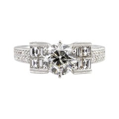 2.91ct Round Brilliant Cut Diamond Engagement Ring