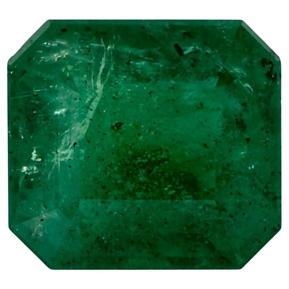 2.92 Ct Emerald Octagon Cut Loose Gemstone