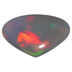 2.92ct Freeform Cabochon Gray Opal from Australia