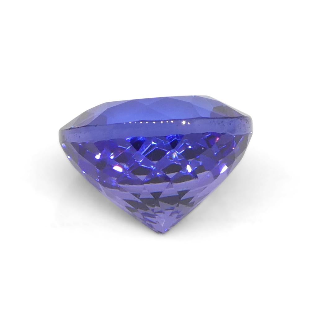 2.92ct Round Violet Blue Tanzanite from Tanzania For Sale 5