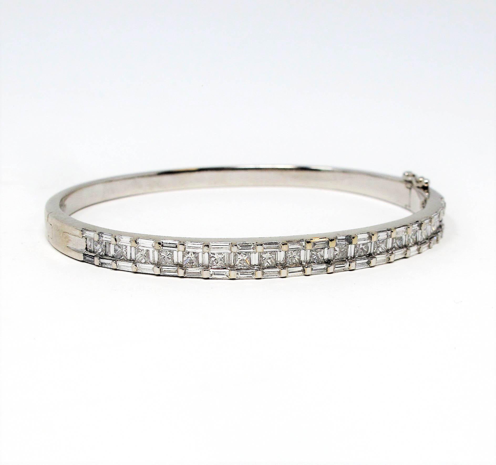 hinged diamond bangle