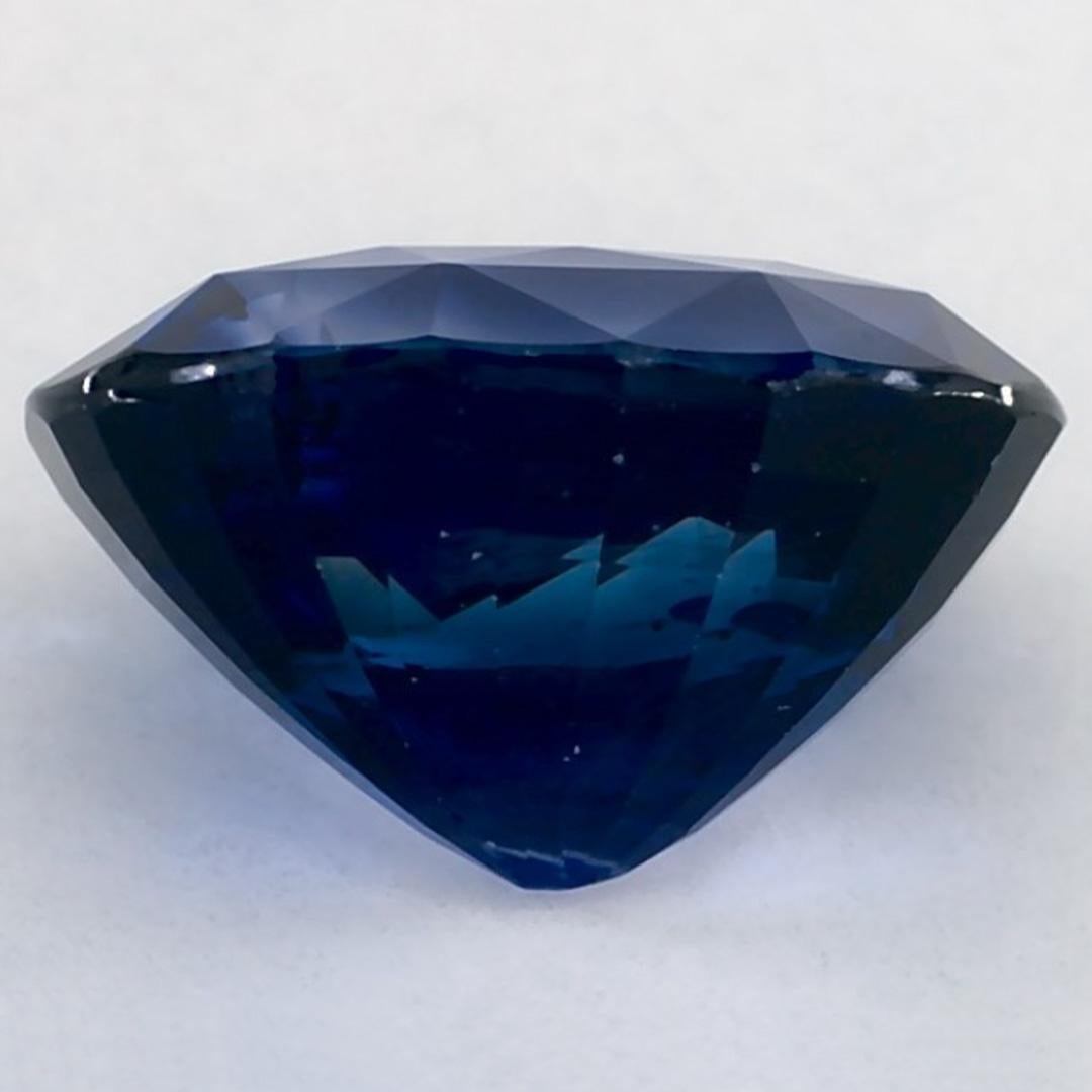 2.93 carati di zaffiro blu ovale sfuso In condizioni Nuovo in vendita a Fort Lee, NJ