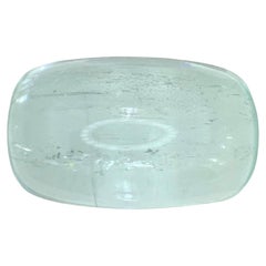 29.30 Carat Natural Loose Cabochon Light Blue Aquamarine For Pendant Gemstone