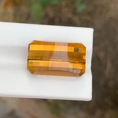 Pierre précieuse Smith, citrine naturelle non sertie de 29,30 carats