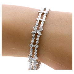 Sofer Jewelry Two Row Diamond Tennis Bracelet