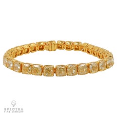 2.94 ct Cushion-Cut Diamond Tennis Bracelet – Spectra Fine Jewelry