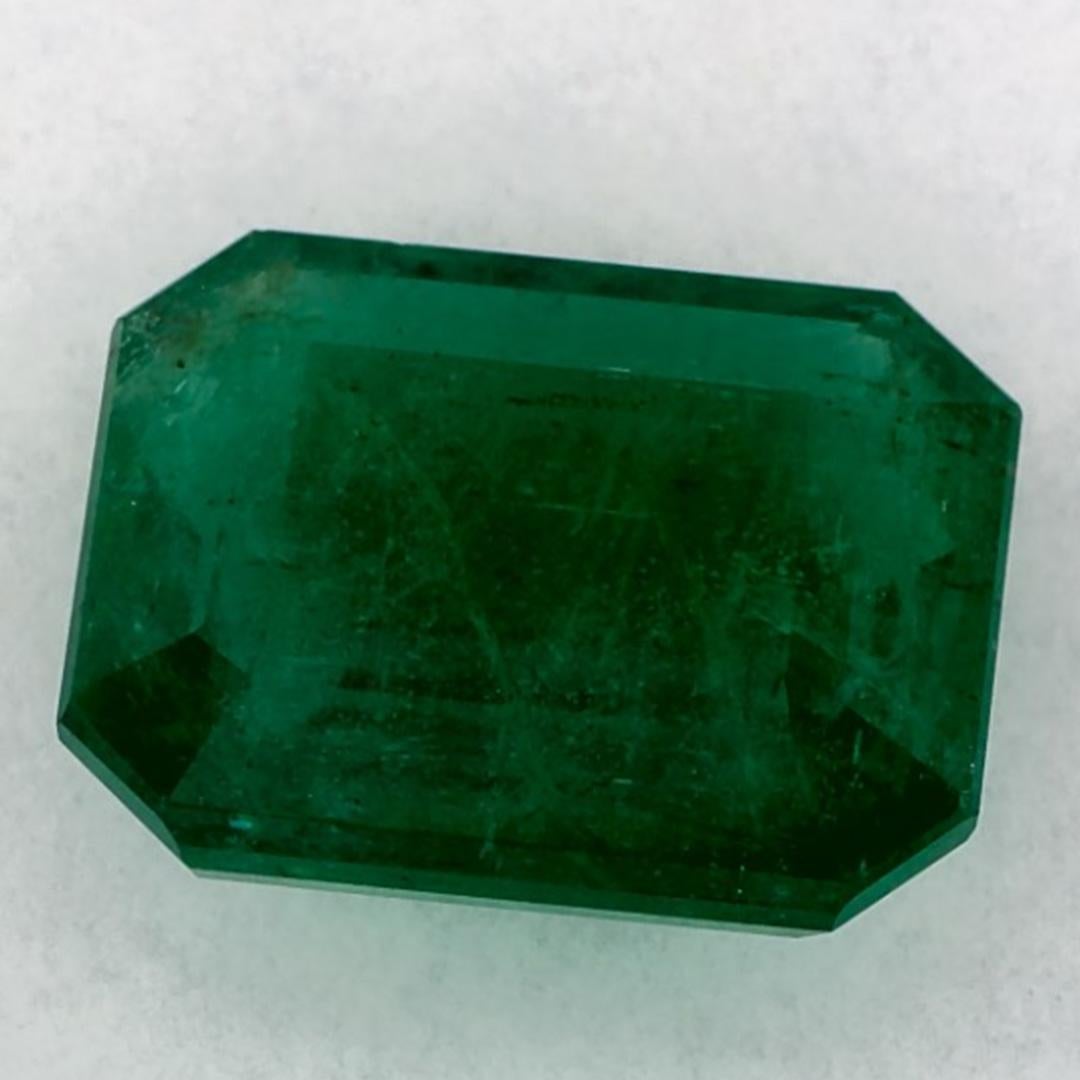2.94 qt Esmeralda talla octágono Gema suelta en Nuevo estado para la venta en Fort Lee, NJ