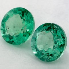 2.94 Ct Emerald Round Loose Gemstone