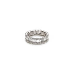 2.94 Carat Channel & Prong-Set Diamond Eternity Band