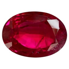 2.95 Carat Burmese Oval Ruby