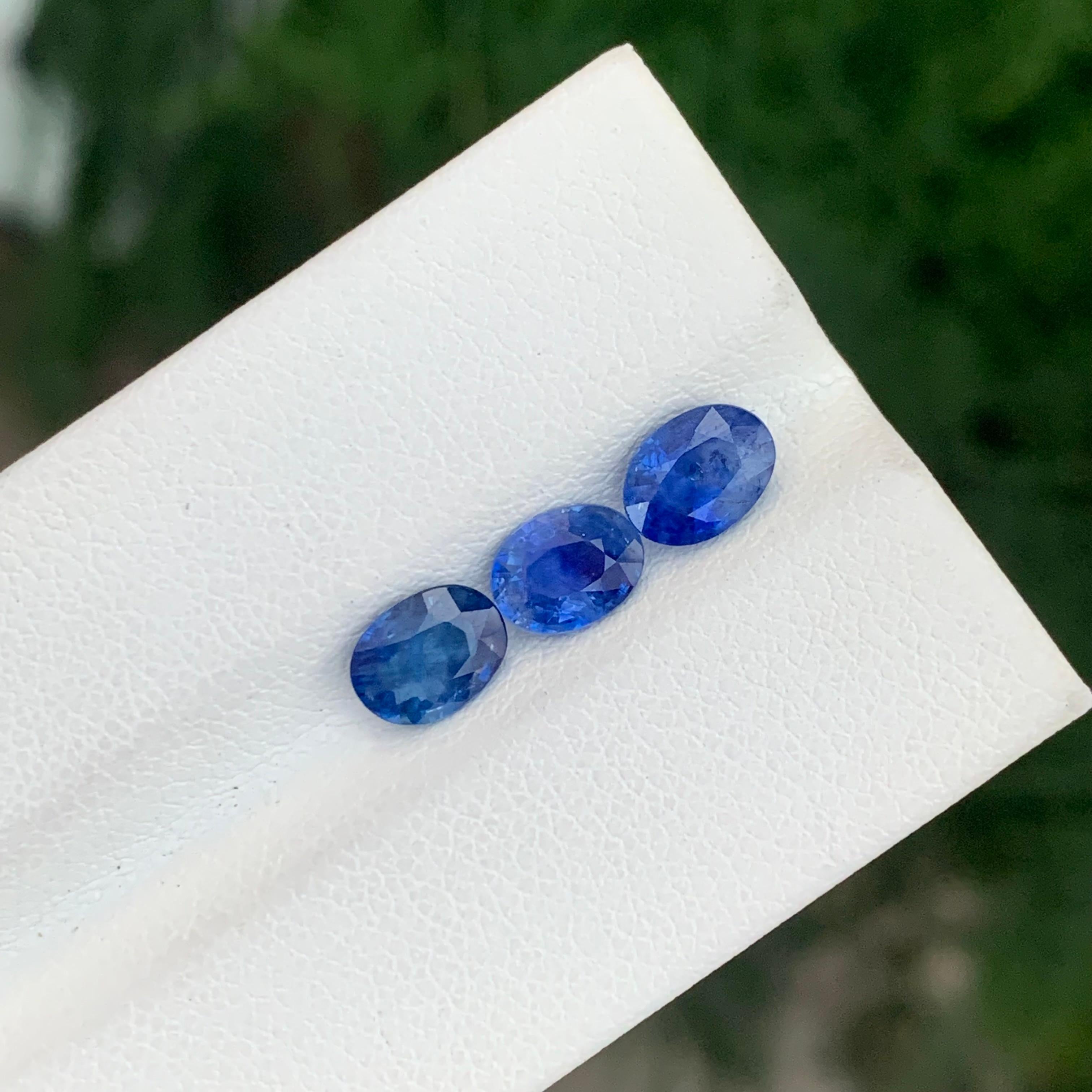 2.95 Carat Gorgeous Faceted Sapphire Lot For Jewellery Making In New Condition For Sale In Peshawar, PK