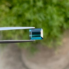 2.95 Carat Natural Loose Indicolite Tourmaline From Kunar Afghanistan Mine