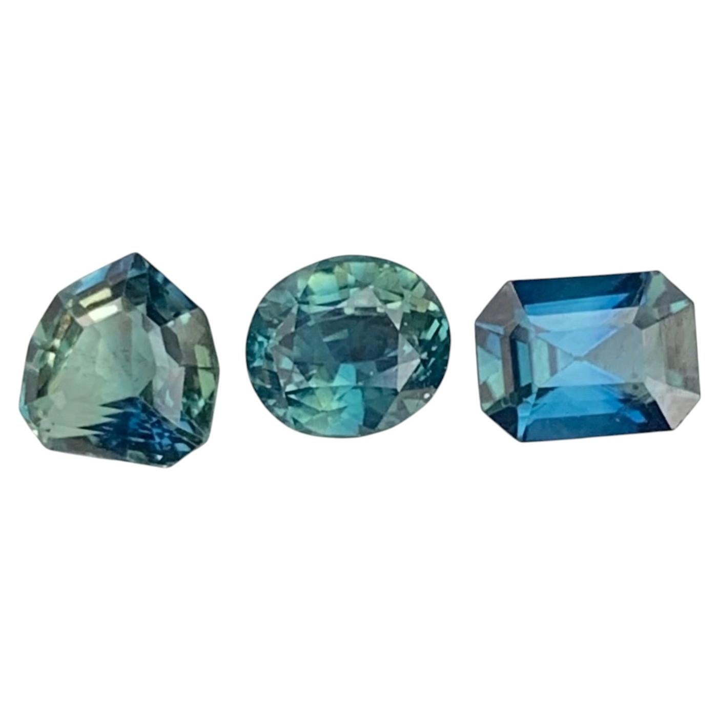 2.95 Carat Natural Loose Sapphire Lot For Jewellery Making
