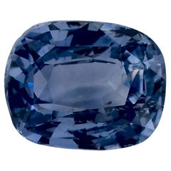 2.95 Ct Blue Sapphire Cushion Loose Gemstone