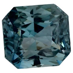 2.95 Ct Blue Sapphire Octagon Cut Loose Gemstone