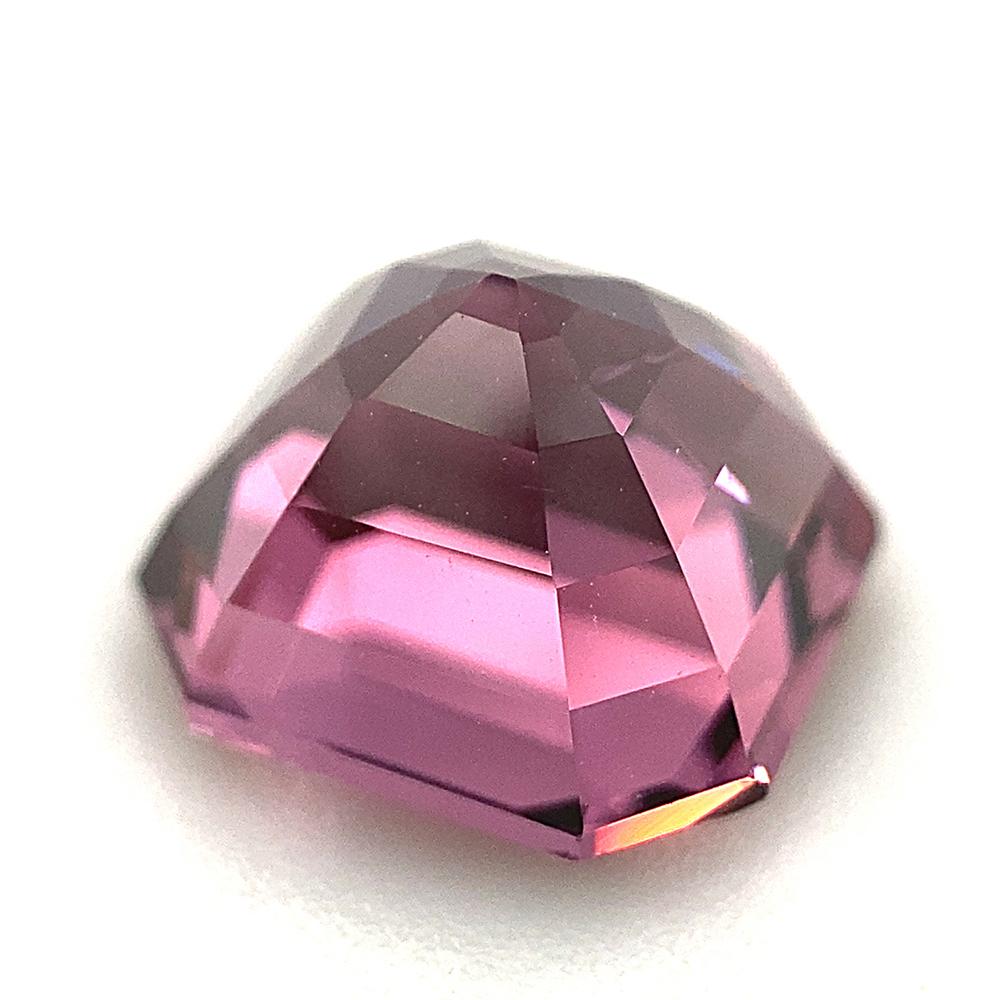 2.95ct Octagonal/Emerald Cut Pink-Purple Spinel GIA Certified Unheated For Sale 10