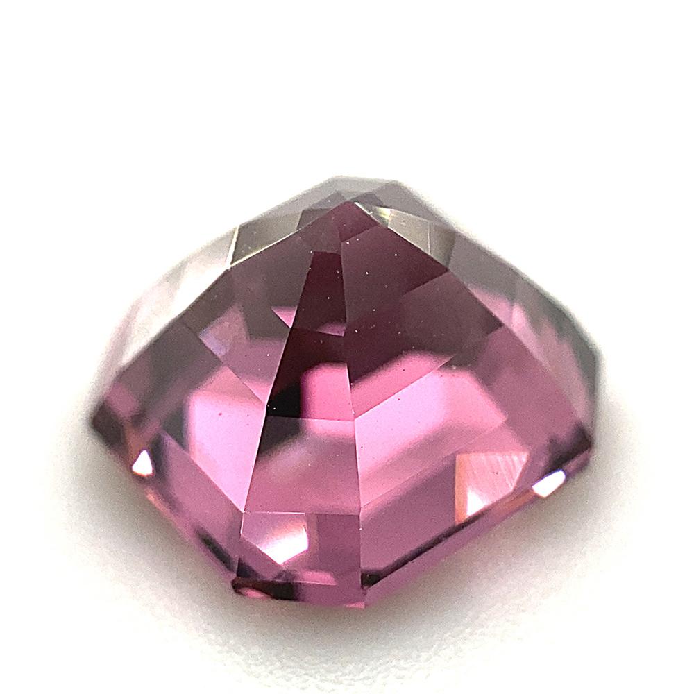 2.95ct Octagonal/Emerald Cut Pink-Purple Spinel GIA Certified Unheated For Sale 11