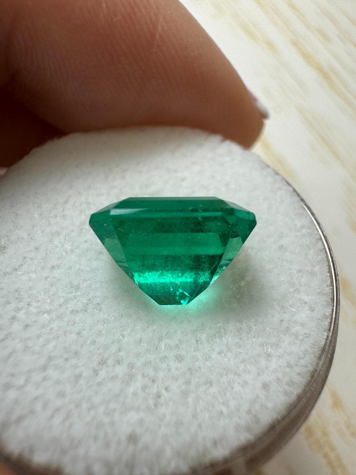 2,96 Carati 10x7,5 Verde bluastro intenso Smeraldo colombiano sfuso - Taglio smeraldo maggio In condizioni Nuovo in vendita a Jupiter, FL