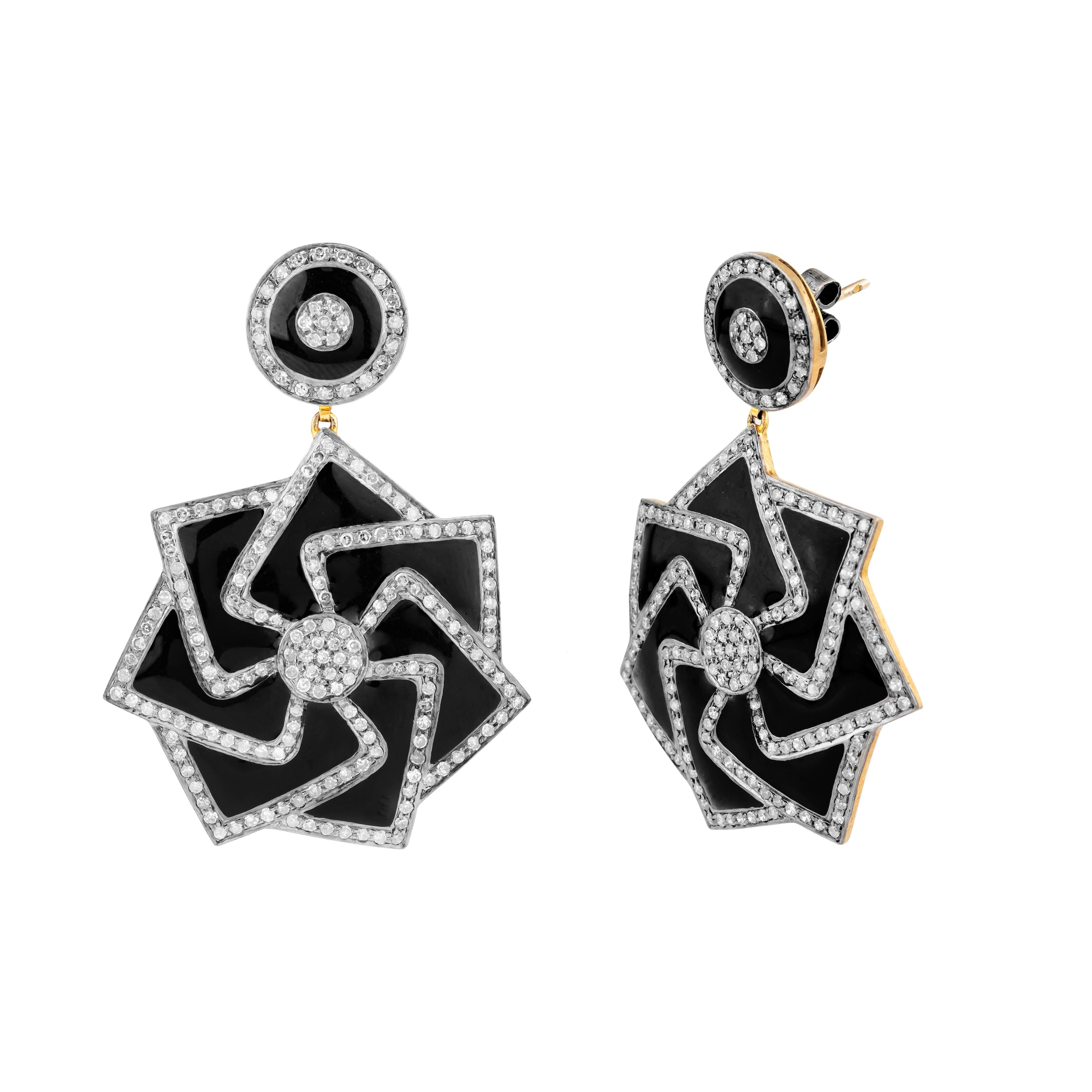Refined and intricately designed, the 2.96 Carat Diamond Cocktail Earrings are a stunning fusion of modern elegance and classic brilliance. These meticulously crafted earrings showcase 2.96 carats of expertly cut diamonds, creating a radiant visual