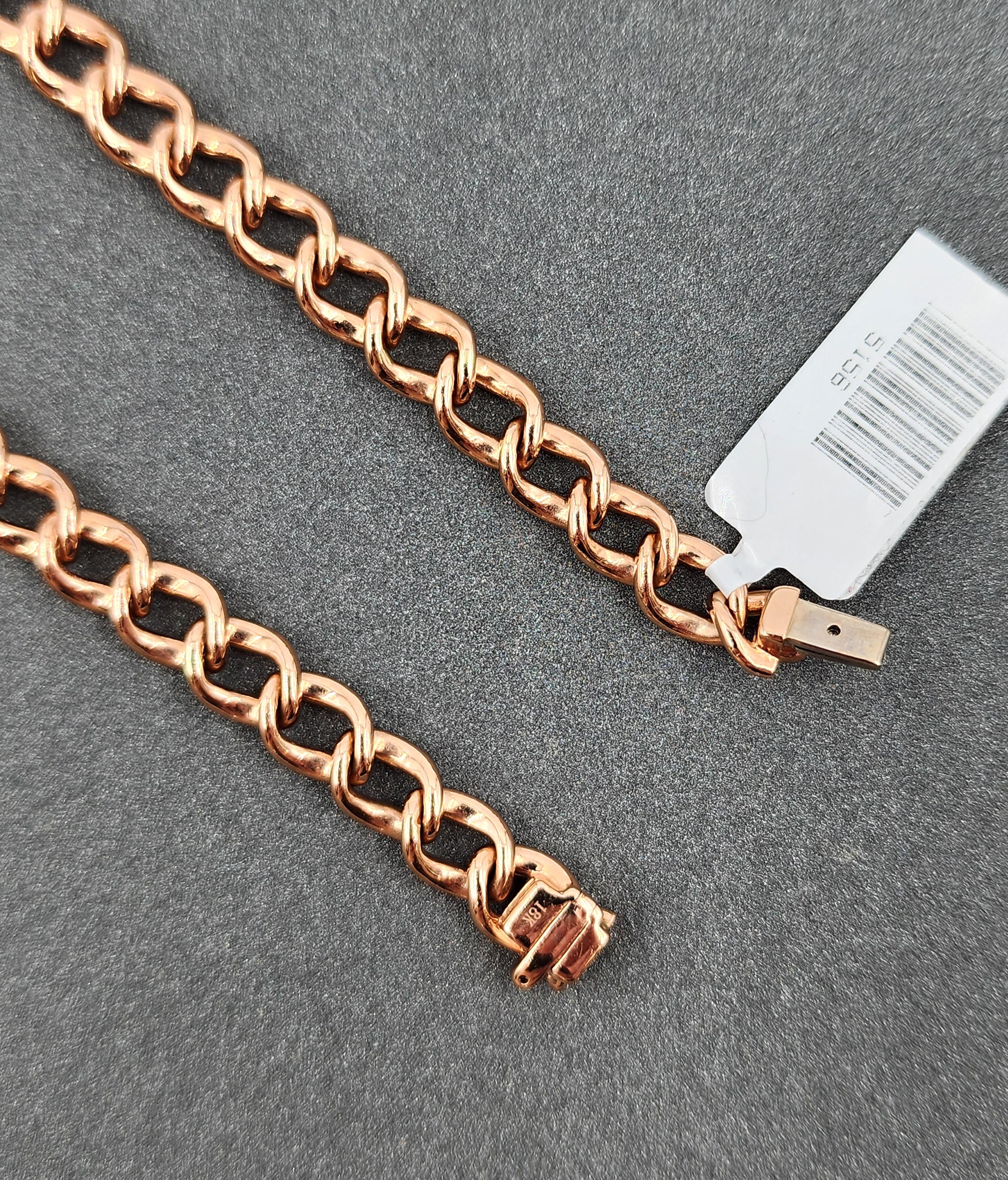 Bracelet de diamants à maillons cubains de 2,96 ct en vente 2