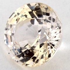 2.96 Ct Pink Sapphire Round Loose Gemstone