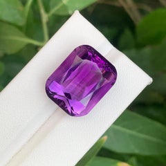 29.70 Carat Natural Loose Amethyst Cushion Cut Gemstone