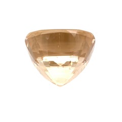 297.12 Carat Cushion Cut Brown Topaz Loose Gemstone