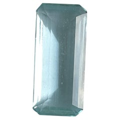 29.73 Carats Aquamarine Top Quality Octagon Cut Stone For Jewelry Natural Gem