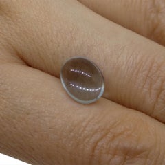 Cabochon-Blauer Aquamarin aus Brasilien, 2.97 Karat