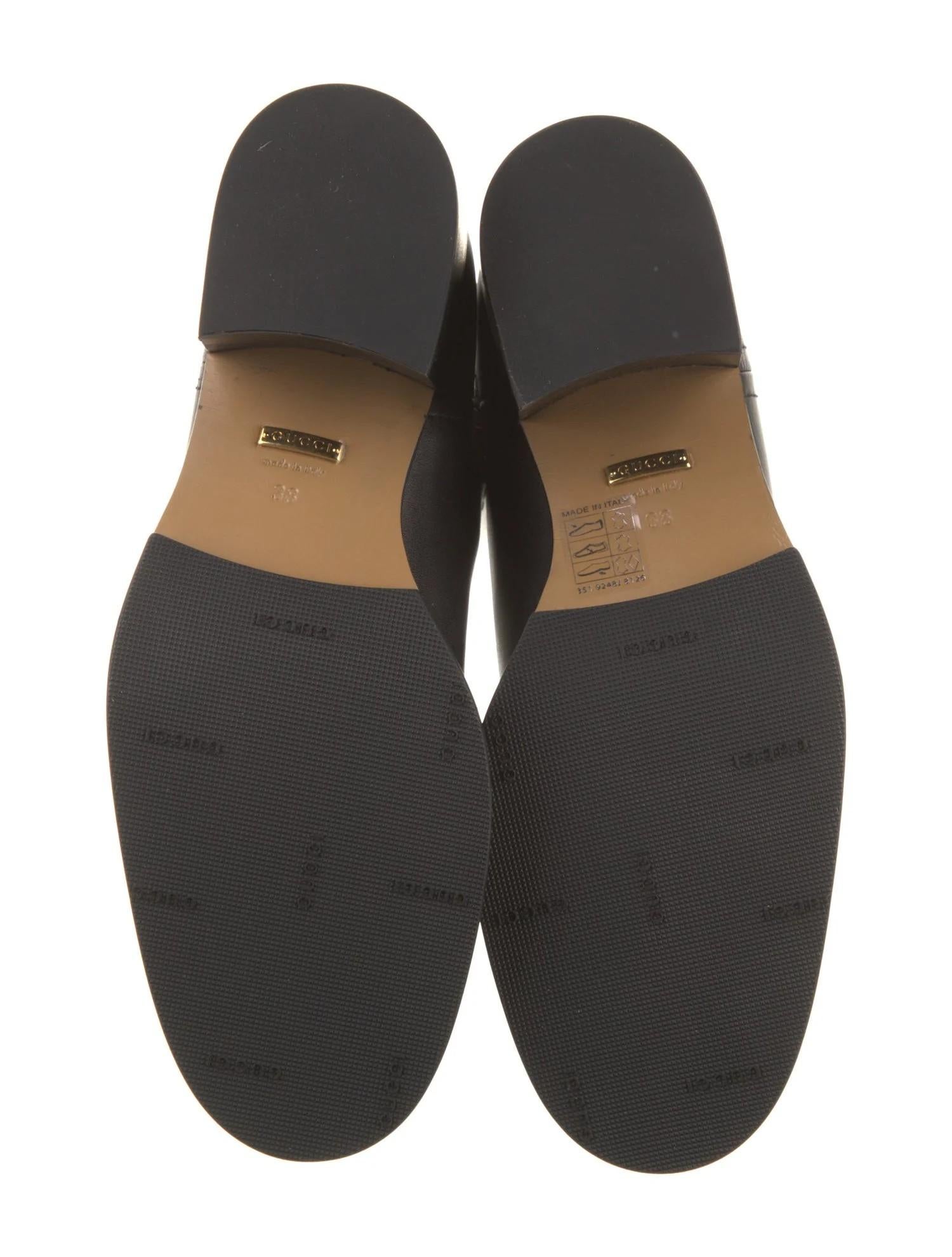 $2985 Nuevo Con Caja Gucci 2024 Sobre La Rodilla Botas De Cuero Sz 38 en venta 12