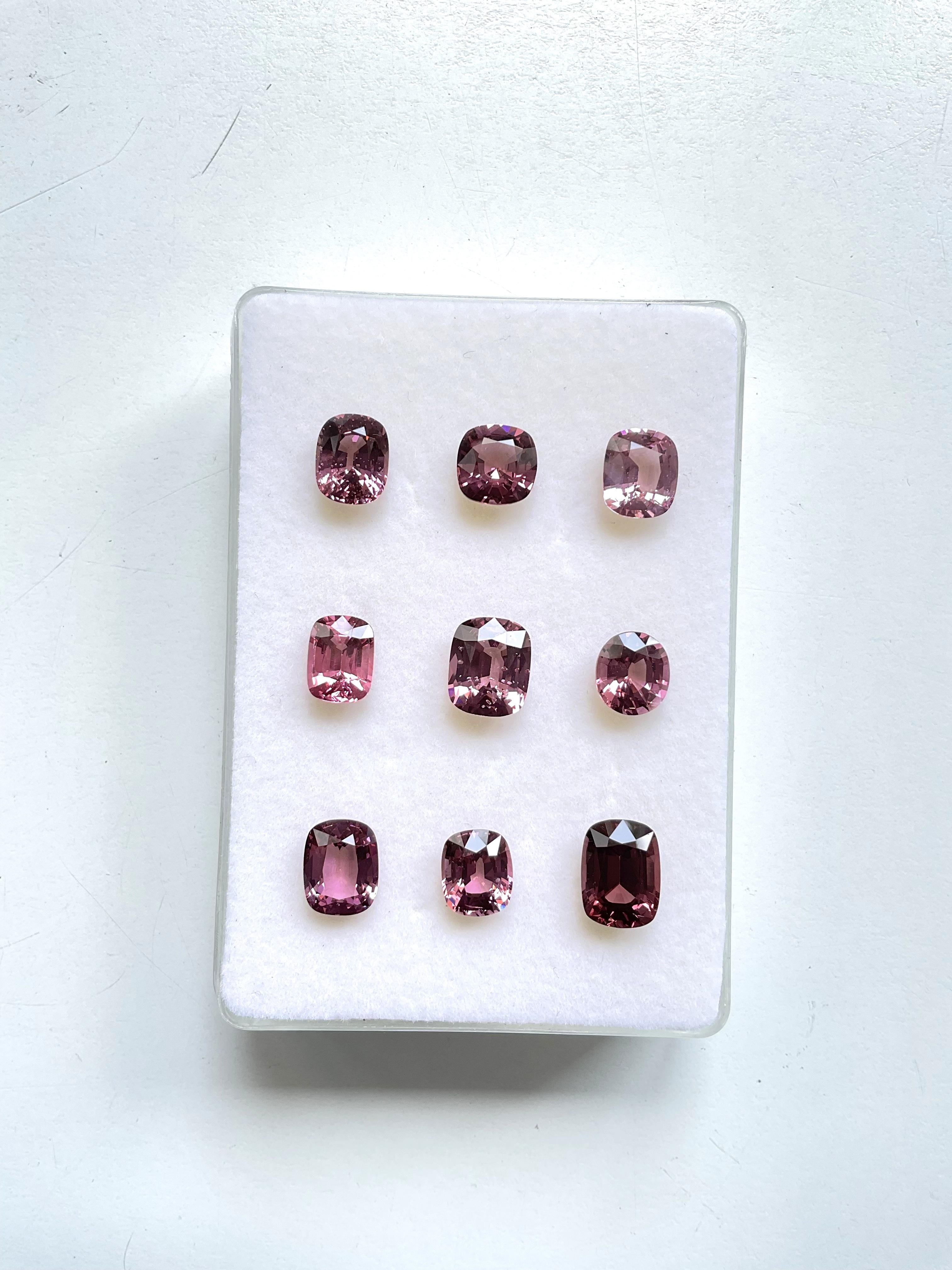 Oval Cut 29.88 Carats Burma Pinkish Spinel Top Quality Cut stone For Jewelry Natural Gem For Sale