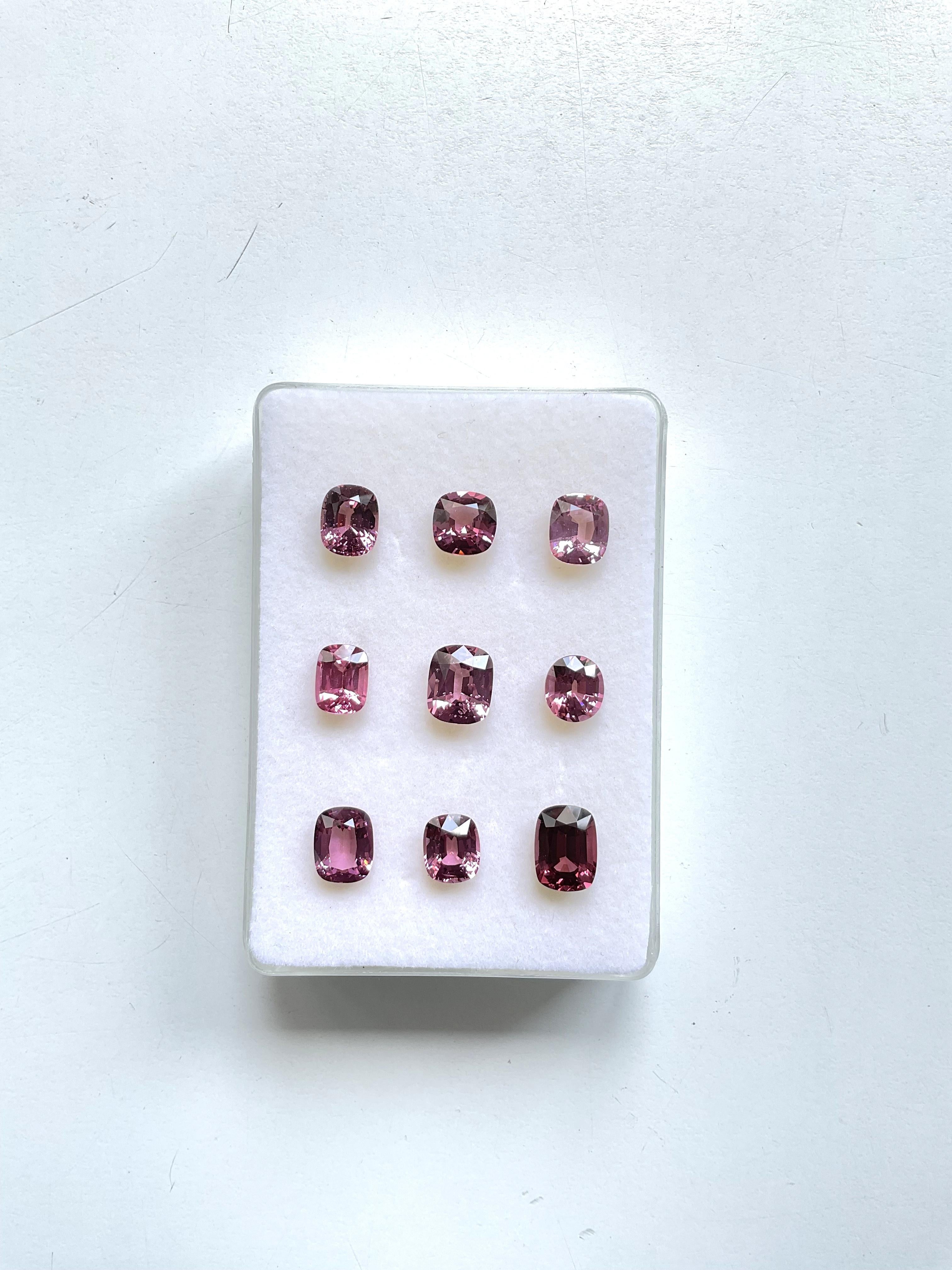 29.88 Carats Burma Pinkish Spinel Top Quality Cut stone For Jewelry Natural Gem For Sale 1