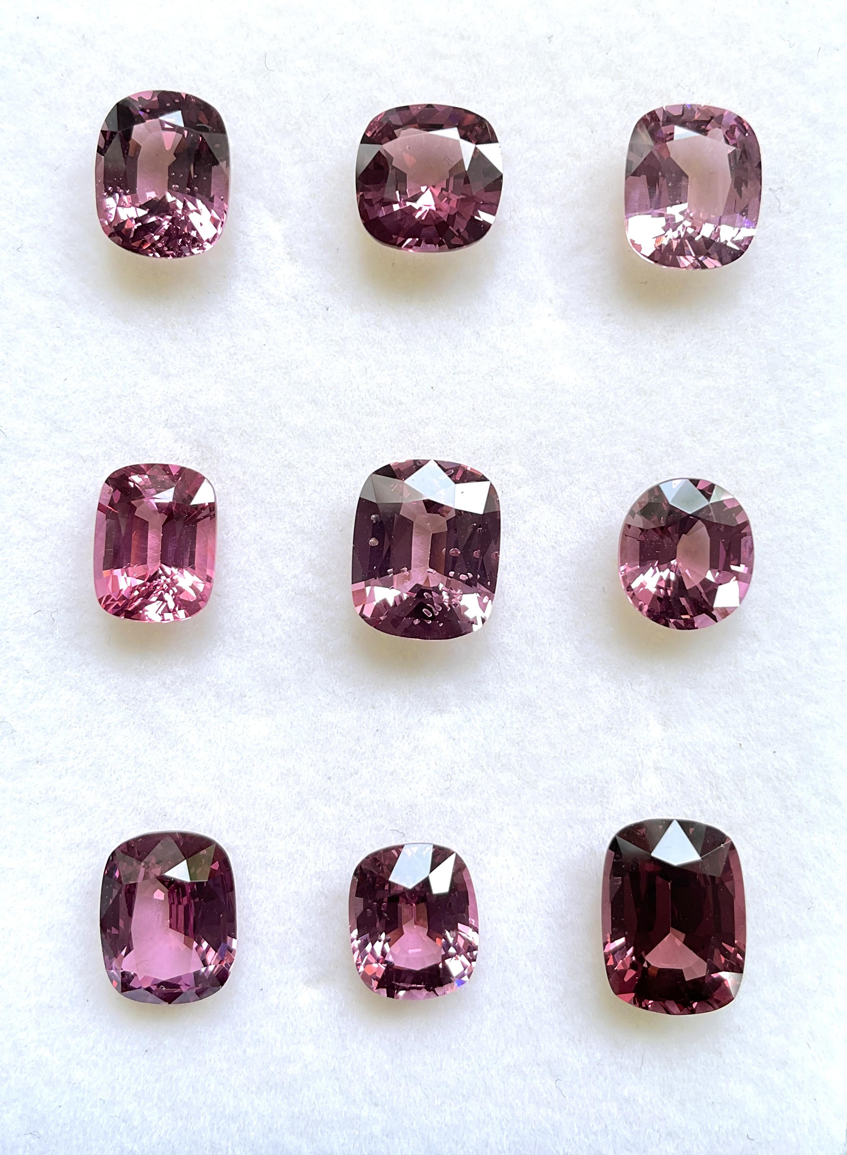 29.88 Carats Burma Pinkish Spinel Top Quality Cut stone For Jewelry Natural Gem For Sale 3