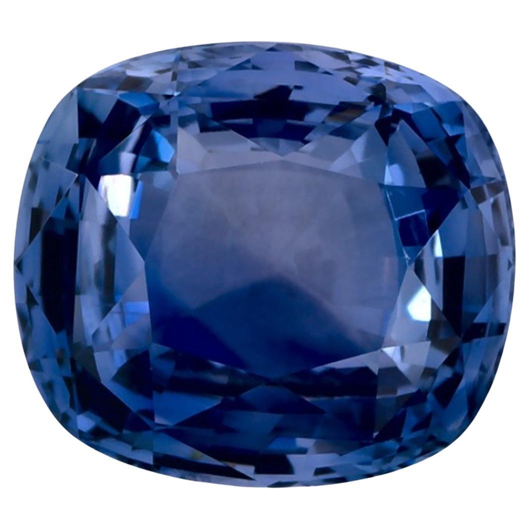 2.99 carati di zaffiro blu a cuscino, gemma sfusa