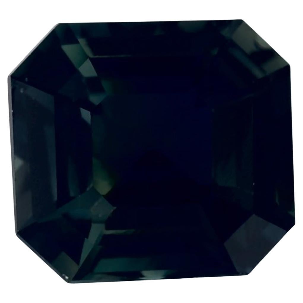 2.99 Ct Blue Sapphire Octagon Cut Loose Gemstone