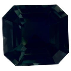 2.99 Ct Blue Sapphire Octagon Cut Loose Gemstone