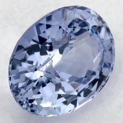 2.99 qt Zafiro Azul Oval Gema Suelta