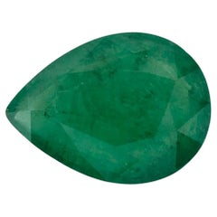 Gema suelta de pera esmeralda de 2.99 qt