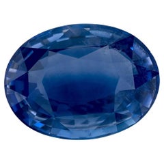 2.99cts Blue Sapphire Oval Loose Gemstone