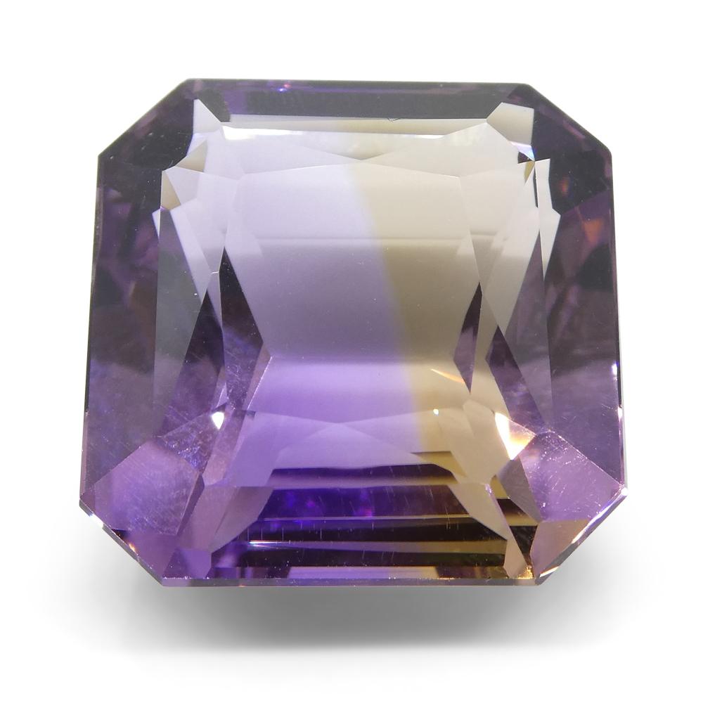 29.92 ct Square Ametrine In New Condition For Sale In Toronto, Ontario