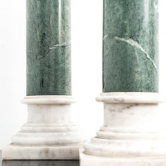 Pair of Marble Columns, 19th Century