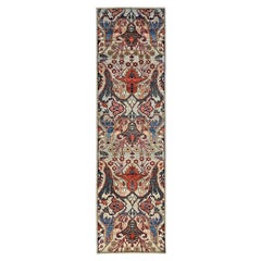 2'9 "x9'10" Gris Bijar Garus Design Aryana Grade Alfombra de Lana Anudada a Mano