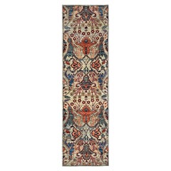 2'9"x9'10" Gray Bijar Garus Design Aryana Grade Hand Knotted Wool Runner Rug